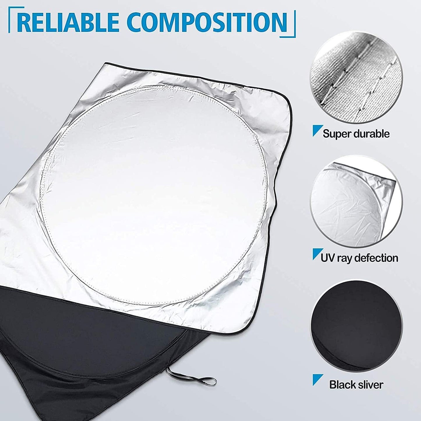Sunshade Silver-coated Cloth Material