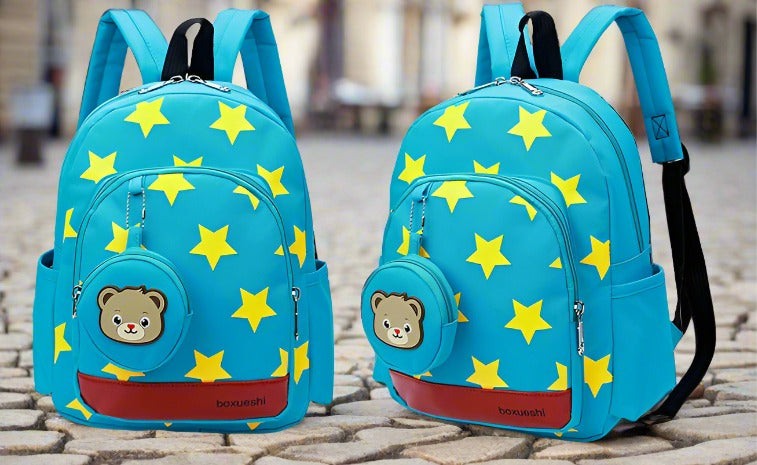 A small bear nursery school bag