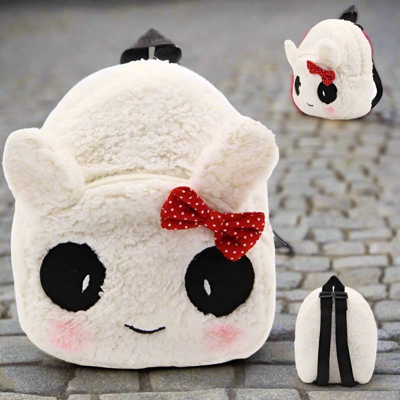 Plush toy schoolbag