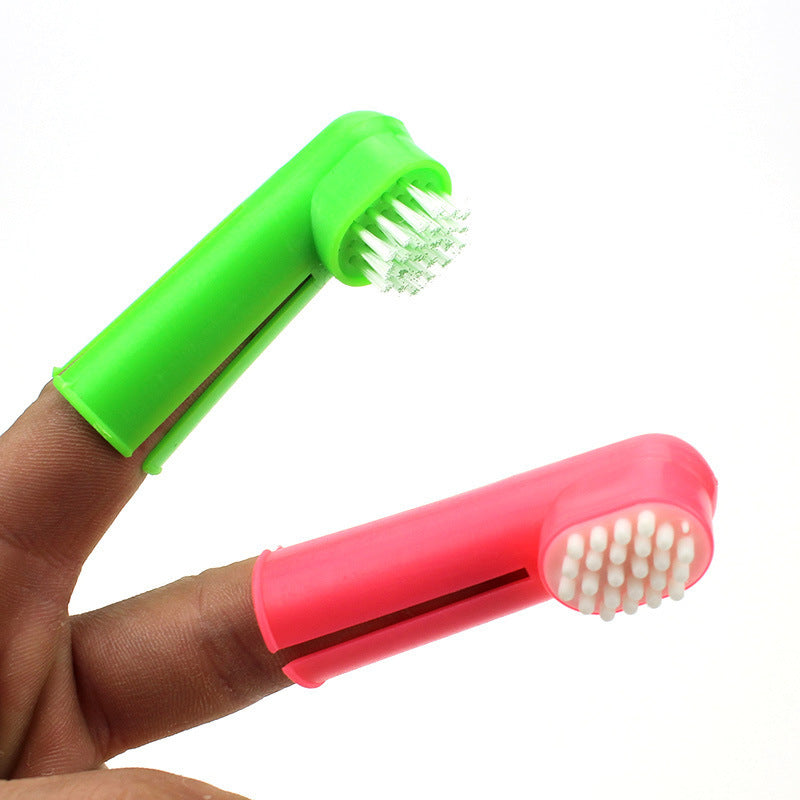 Pet Toothbrush Three-piece Set