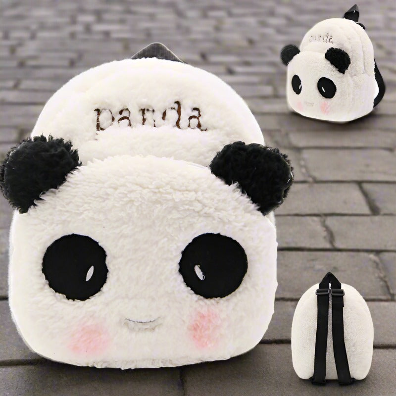 Plush toy schoolbag