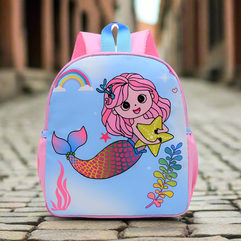 Cartoon Student Schoolbag