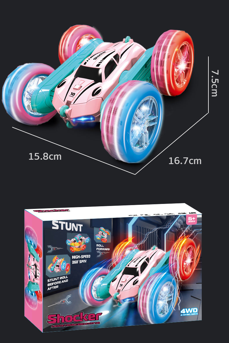 Double-sided Rolling Car Toy