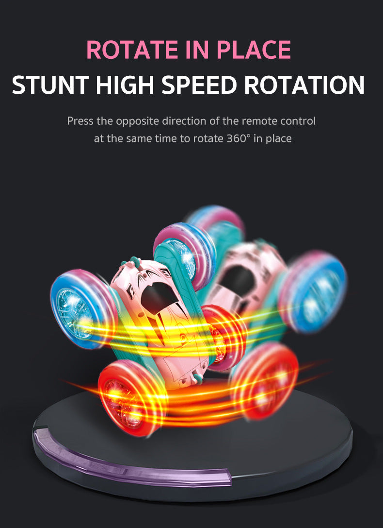 Double-sided Rolling Car Toy