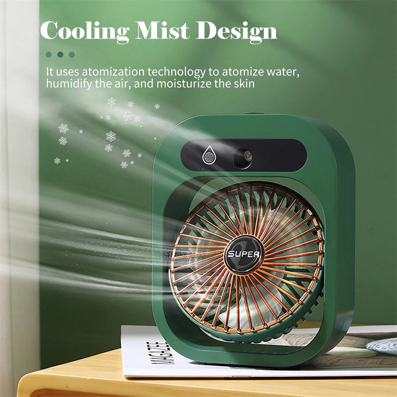 Misting air cooler