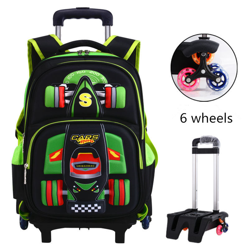 Car Boys School Bag