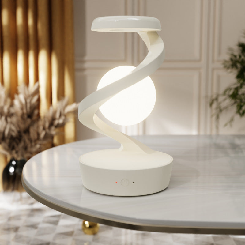 Table Lamp with Wireless Charging