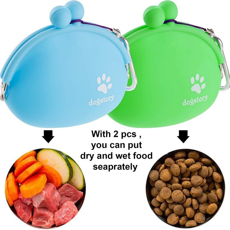 Silicone Pet Snack Bag