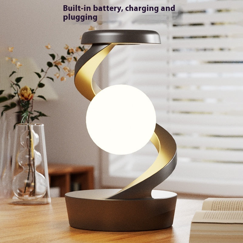 Table Lamp with Wireless Charging