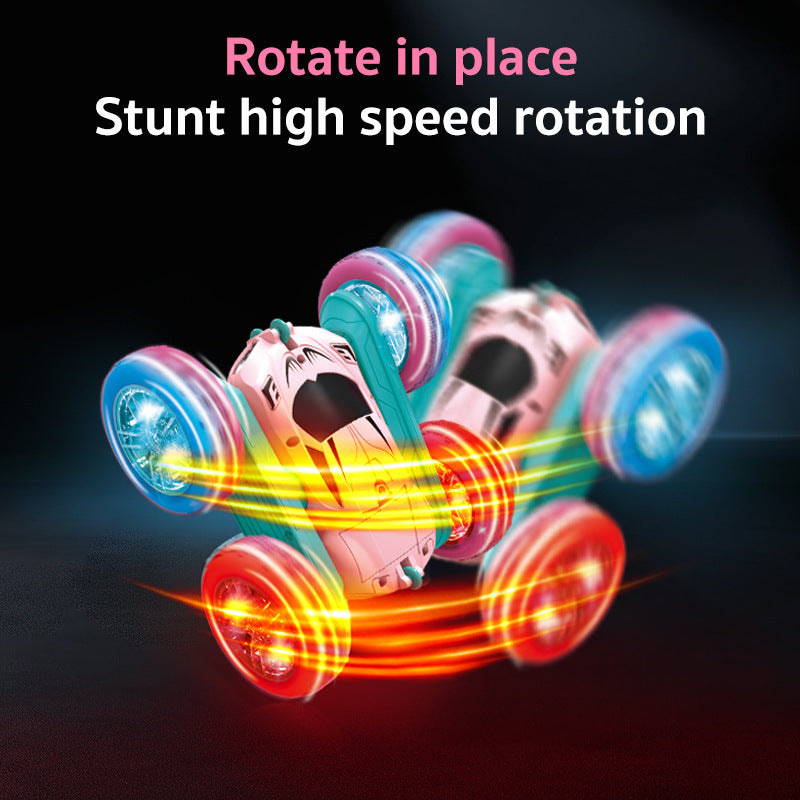 Double-sided Rolling Car Toy