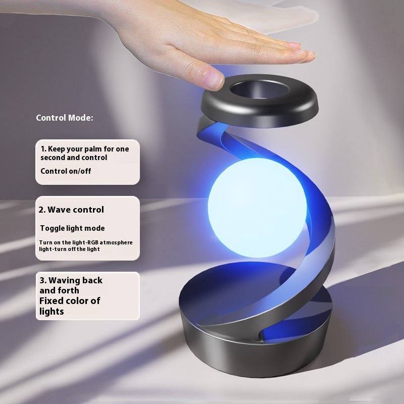 Table Lamp with Wireless Charging