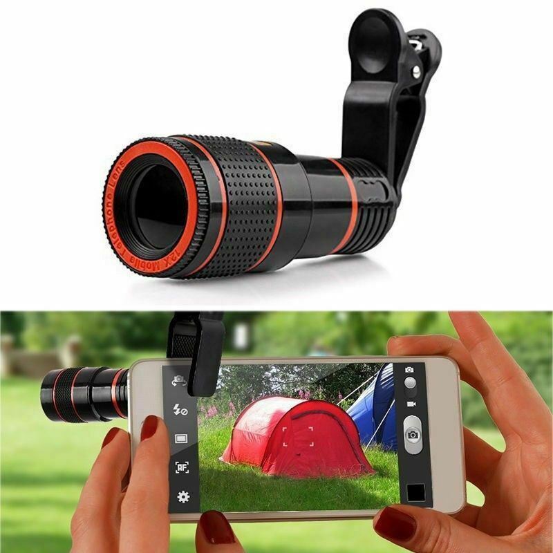 HD 8X Clip Camera Lens For Universal Mobile Cell Phone